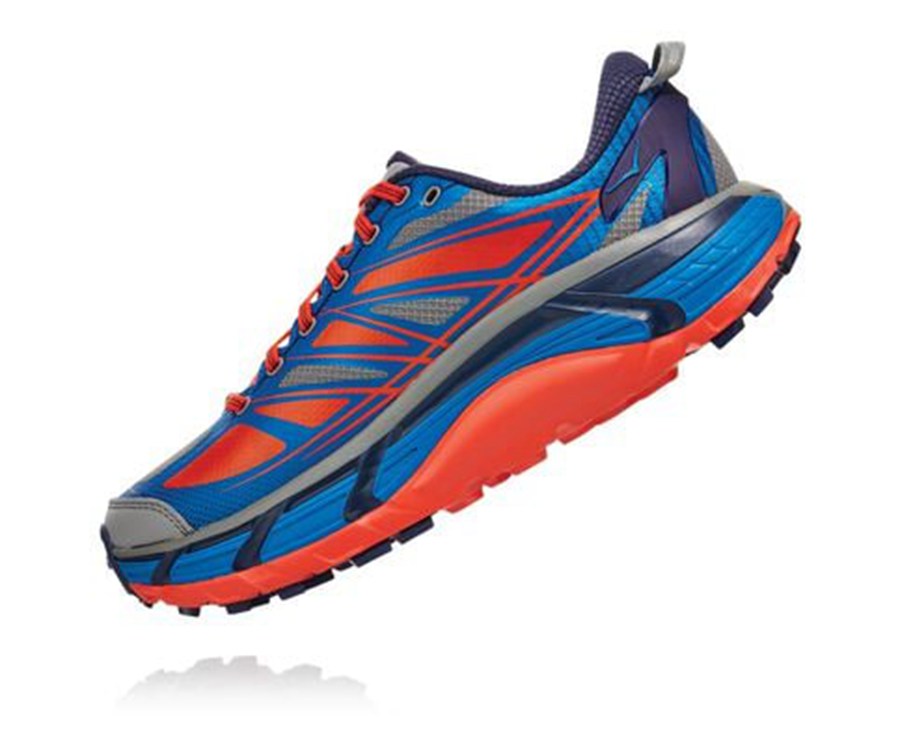 Hoka One One Trainers Mens Blue - Mafate Speed 2 - 31659AKSB